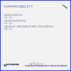 AUTOACER -24p Front & Rear Control Arms, Tie Rods Links & Bushings For Jaguar XK
