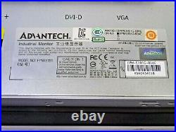 Advantech Industrial Monitor Touchscreen Panel Model FPM-5191 For PARTS/ REPAIR