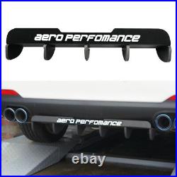 Aero Parts Rear Bumper lip Diffuser Guard Cover Molding Garnish for All Vehicle