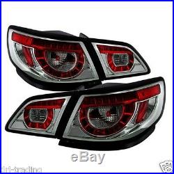 Aftermarket Chrome Housing LED Tail Lights for Holden Commodore VF Models SS SV6