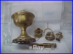 Aladdin Model 7 Oil Lamp, Comp. With Orig. Parts & Shade