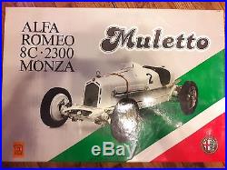 Alfa Romeo 8C, Pocher model 2300 Monza PARTS BOX