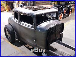 All Steel 1932 Ford 5 Window Coupe Body Chopped Hot Rod Custom Street Chop Top