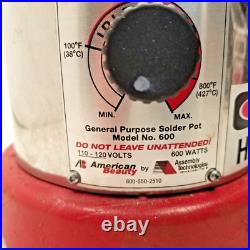 American Beauty Solder Pot Model 600 Mid Capacity