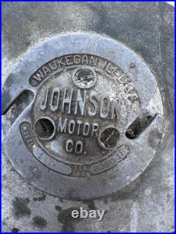 Antique 1930s 1940s Johnson Model 100 Outboard Boat Motor Parts Repair