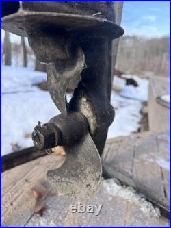 Antique 1930s 1940s Johnson Model 100 Outboard Boat Motor Parts Repair