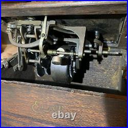 Antique Edison Standard Model D Phonograph Vintage Early 1900s Parts or Restore