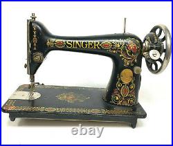 Antique Singer Sewing Machine Head Model 66 Red Eye # G0094939 For Parts