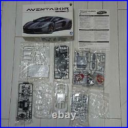 Aoshima plastic model, 1/24 Lamborghini Aventador LP700-4 withDetail Up Parts x 2