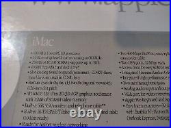 Apple iMac G3 PPC 600MHz Model M4848 in Original Box+Keyboard+Mouse-Parts/Repair