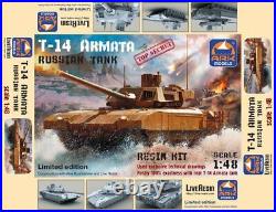 Ark Models 48099 Russian Tank T-14 Armata Limited Edition 1/48 Resin Parts