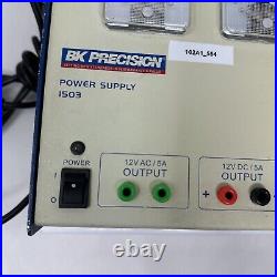 BK Precision Power Supply Model 1503 AC DC Untested Parts Only Not Tested