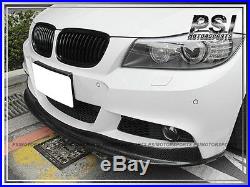 BMW E90 E91 Facelift 09-11 AK Style Carbon Fiber with M-Tech Front Bumper Lip 4Dr