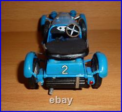 BUGATTI Type 50 Le Mans 1931 Blue 143 MCM Models Loose Parts & Missing Screen