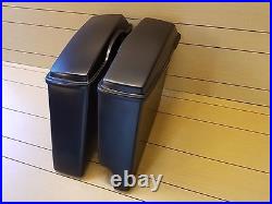 Bags 2-1 Cut Outs And Lids For Harley Davidson Touring Models 1989-2013