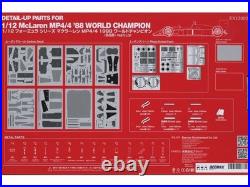Beemax Mclaren Mp4/4 Detail Up Parts 1/12 E12002