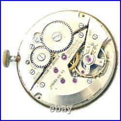 Benrus Model Ce13 17 Jewels Dial And Movement For Parts Or Repairs