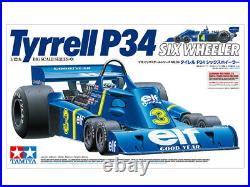 Big Size Kit Tamiya 1/12 Tyrell P34 Six Wheeler with Etching Parts from JP 9777