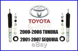 Bilstein B8 5100 Adjustable Front Shock Pair For Toyota Tundra Sequoia 24-261425