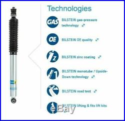 Bilstein B8 5100 Adjustable Front Shocks with Rear Set For 2015-19 Ford F-150 4WD