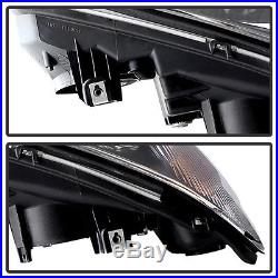 Black 2002-2003 Acura TL HID Xenon Model Headlights Headlamps Pair Left+Right