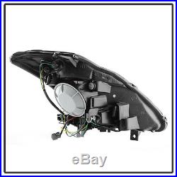 Black Headlamps For 2003 2004 2005 350Z Z33 Fairlady HID D2S Model Headlights