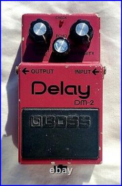 Boss Dm-2 Delay. Original Japanese Model Not Working For Parts/repair