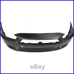 Bumper Cover For 2008-2015 Mitsubishi Lancer Front Plastic with with Air Dam Holes