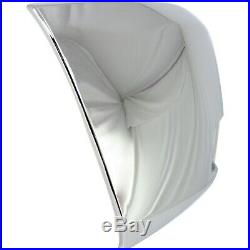 Bumper End Caps Set For 2007-2010 Silverado 2500 3500 HD Front Fog Light Hole
