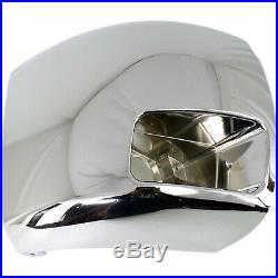 Bumper End Caps Set For 2007-2010 Silverado 2500 3500 HD Front Fog Light Hole