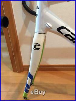 Cannondale Bike Frame Bicycle Parts Rare Collectible 2012 Model White Caad10