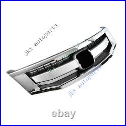 Chrome Sport Model Front Bumper Middle Center Grille For Honda Accord 2008-10