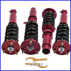 Coilovers For BMW 5 Series E60 2004-2010 523 525 528 530 535 Shock Struts Red