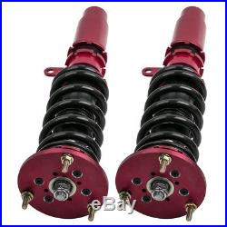 Coilovers Kits For BMW 5 Series E60 2004-2010 Adj Height Shocks Struts Red