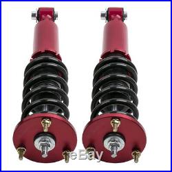 Coilovers Kits For BMW 5 Series E60 2004-2010 Adj Height Shocks Struts Red