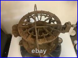 Coleman handy gas plant model 457 on label antique untested camping stove parts
