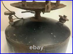 Coleman handy gas plant model 457 on label antique untested camping stove parts