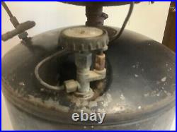 Coleman handy gas plant model 457 on label antique untested camping stove parts