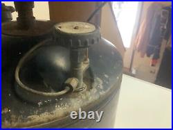 Coleman handy gas plant model 457 on label antique untested camping stove parts