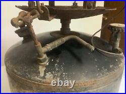 Coleman handy gas plant model 457 on label antique untested camping stove parts