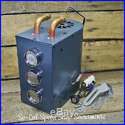 Compact Heater Under Dash Hot Rod Rat Street Custom Vintage Style Lowrider Bomb