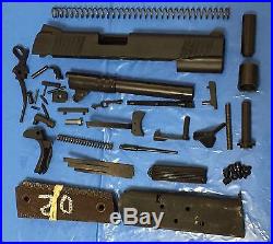 Complete 1911 pistol Parts Kit Build. 45 Tactical model with mag