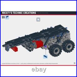 Custom MOC-117722 Truck Model (Dynamic Version/1511 Parts) Toys Gift Custom MOC-117722 Truck Model (Dynamic Version/1511 Parts) Toys Gift