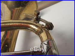 DAMAGED Bach Stradivarius Model 37 Trumpet ML 55675 AS IS FOR PARTS