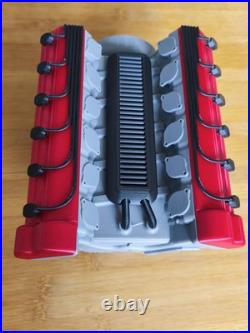 DIY Unassembled Engine Model Kit. Exotic Hobby Build Display Parts Set