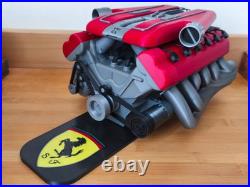 DIY Unassembled Engine Model Kit. Exotic Hobby Build Display Parts Set