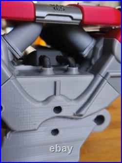 DIY Unassembled Engine Model Kit. Exotic Hobby Build Display Parts Set