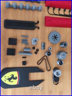 DIY Unassembled Engine Model Kit. Exotic Hobby Build Display Parts Set