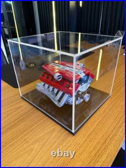 DIY Unassembled Engine Model Kit. Exotic Hobby Build Display Parts Set