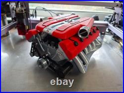 DIY Unassembled Engine Model Kit. Exotic Hobby Build Display Parts Set